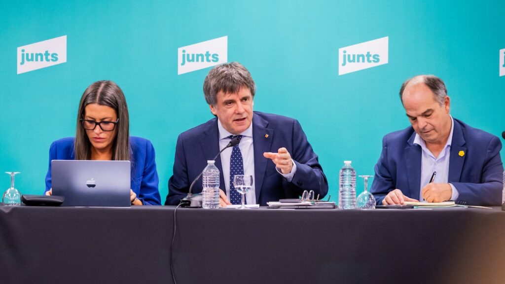 Puigdemont: Junts apoya la propuesta de Puigdemont para romper el pacto de investidura de Sánchez | Noticias de Cataluña